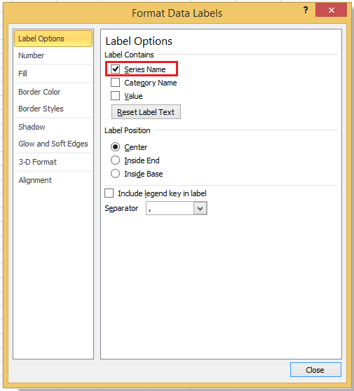 Hướng dẫn chèn leader line vào biểu đồ cột chồng trong Excel